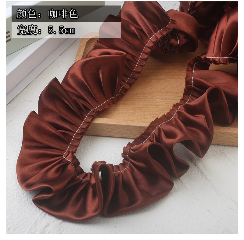2Meters Satin Ribbons For Decoration Party Dress Sewing Accessories Needlework Handmade Material Lace Trim Fabric Pram DIY Item