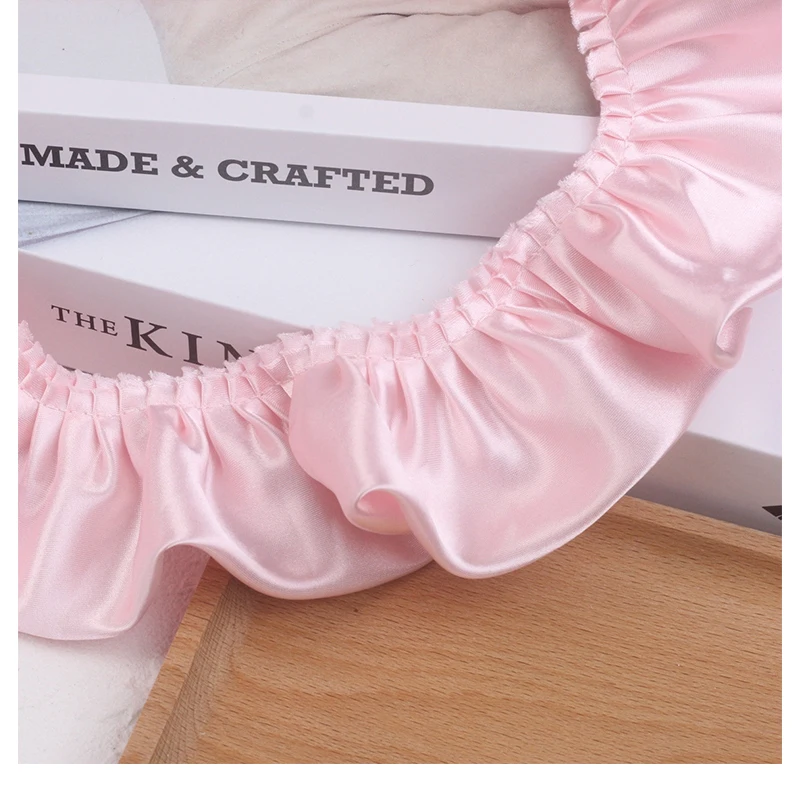2Meters Satin Ribbons For Decoration Party Dress Sewing Accessories Needlework Handmade Material Lace Trim Fabric Pram DIY Item