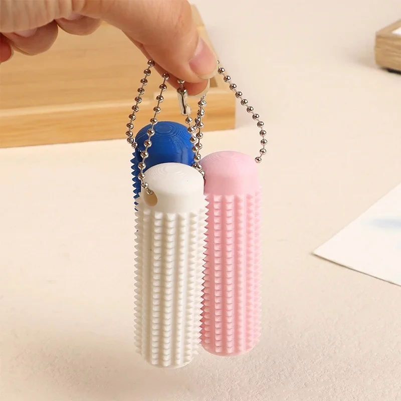 Little Ouchies Pocket-Sized Mini Spiky Grippie Stress Relief Keychain Pendant Fidget Toy for Anxiety Relief Anti-Anxiety Novelty