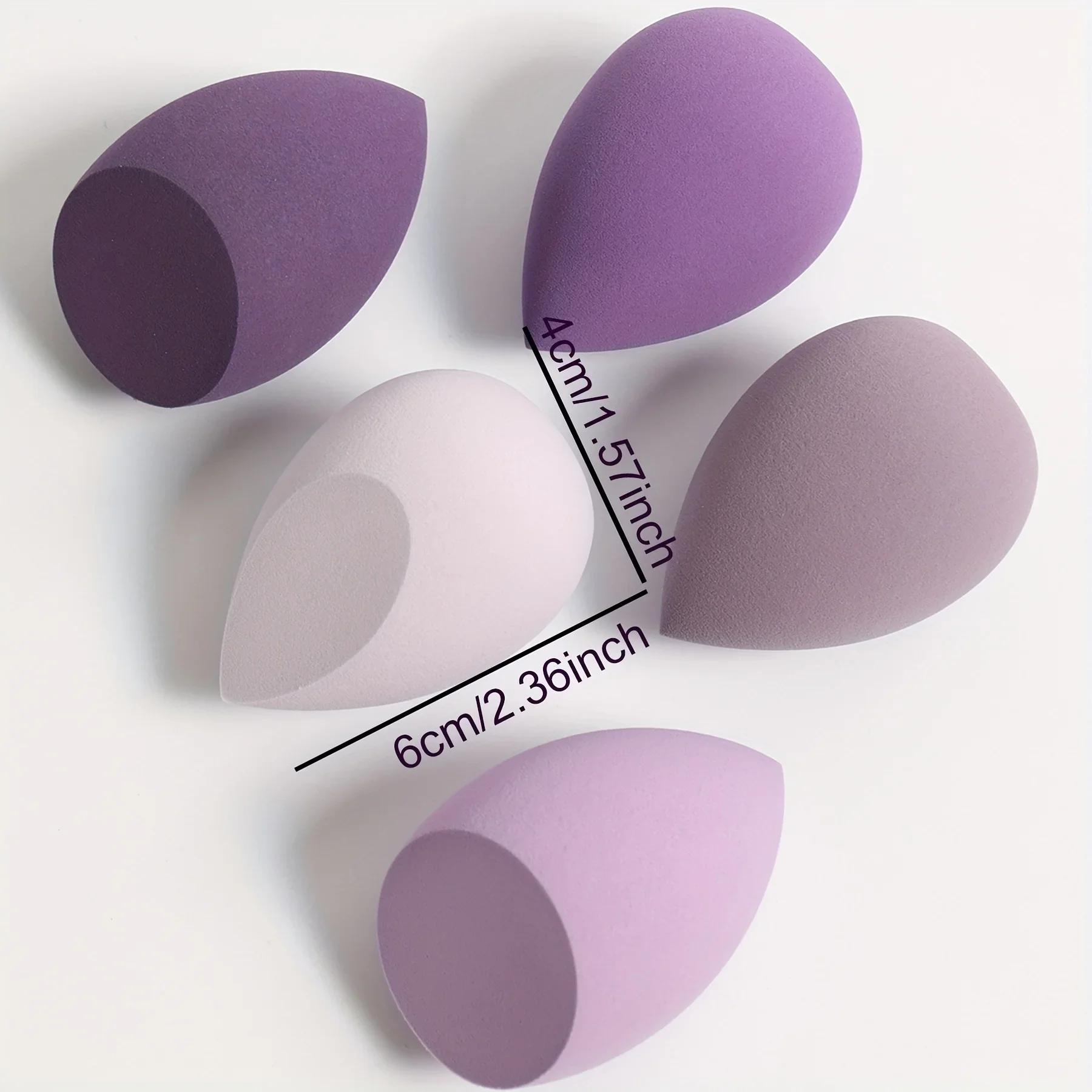 1/3/5/7/20PCS Makeup Sponge Cosmetic Puff Wet Dry Use Random Color Shape for Liquid Foundation BB Cream Powder
