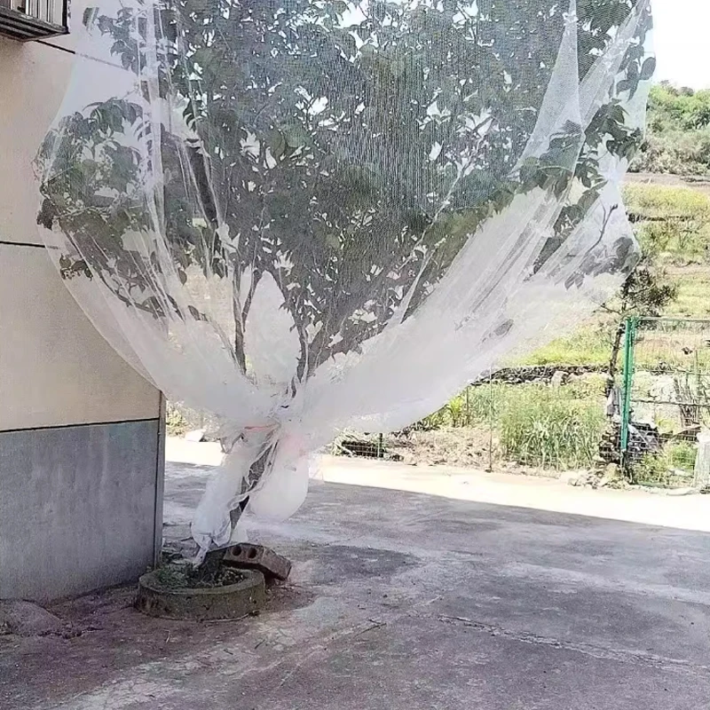 Orchard Anti Hail Net Fish Pond Anti Bird Net Goji Berry Cherry Grape Net Greenhouse Hail Net Locust and Debris Protection
