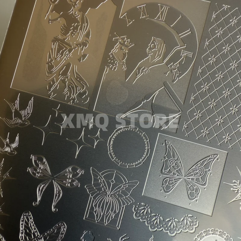 XMQ NAIL ART STAMPING PLATES FRENCH STYLE TEMPLATES