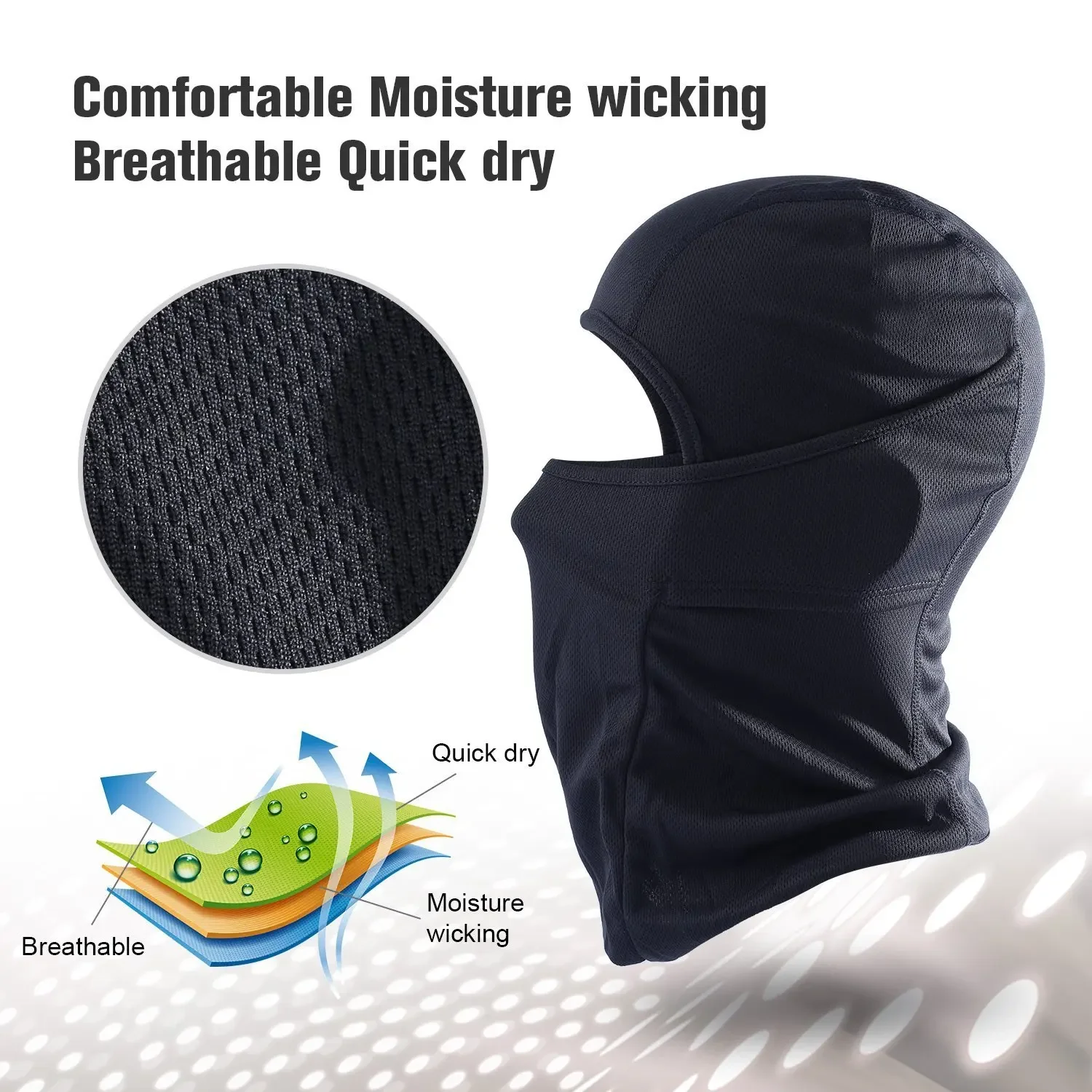 Outdoor Sports Ski Mask Men's and Women's Full Face Mask Skiing Outdoor Sports Breathable Full Face Mask