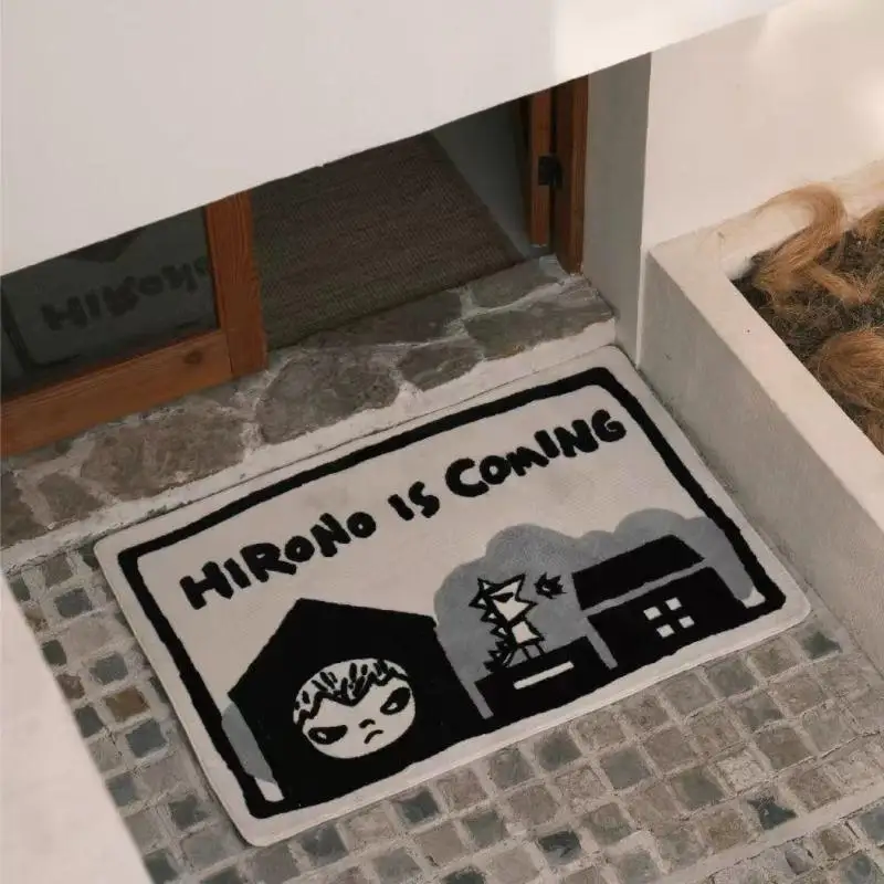 VIKAMA Faux Cashmere Carpet Bedroom Soft And Comfortable Floor Mats Children's Room Non-Slip Foot Mats Home Decoration