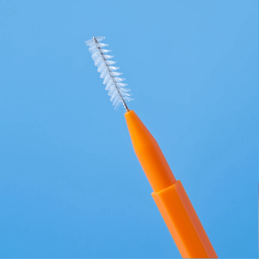 30 interdental brushes straight adult cleaning interdental brushes cleaning braces orthodontic braces gaps between teeth brushes