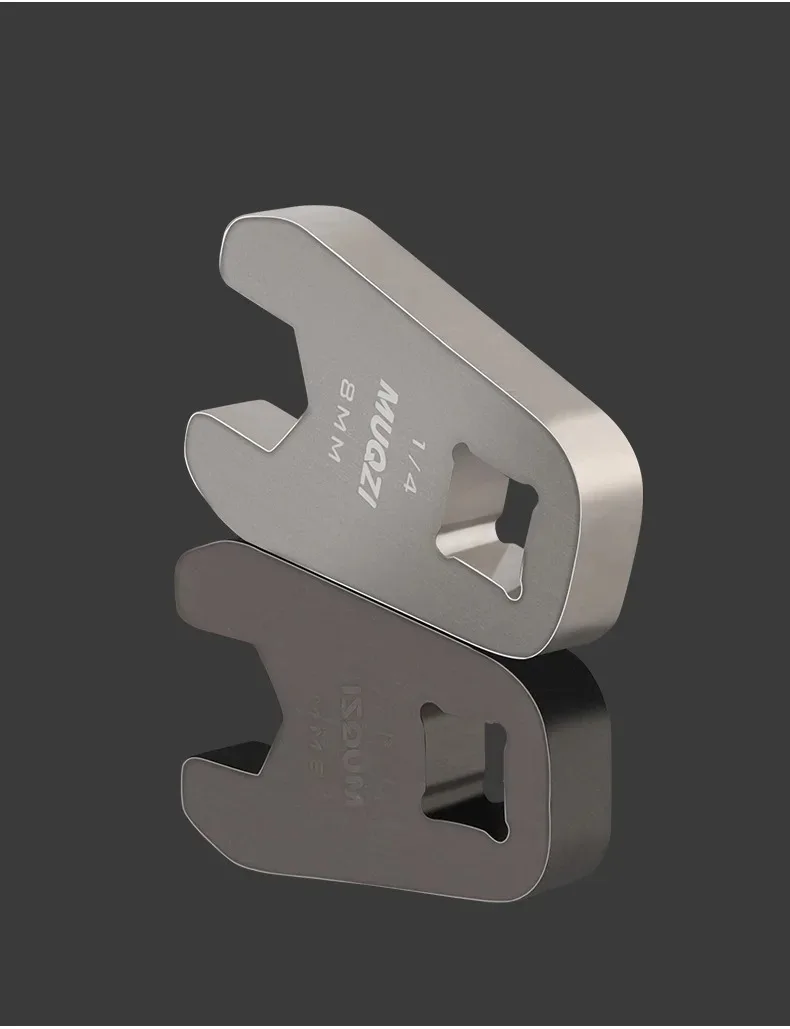 MUQZI Bike Disc Brake Cable Wrench M8 Hydraulic Brake Hose Bolt Installation Tool For 1/4" Torque Wrench