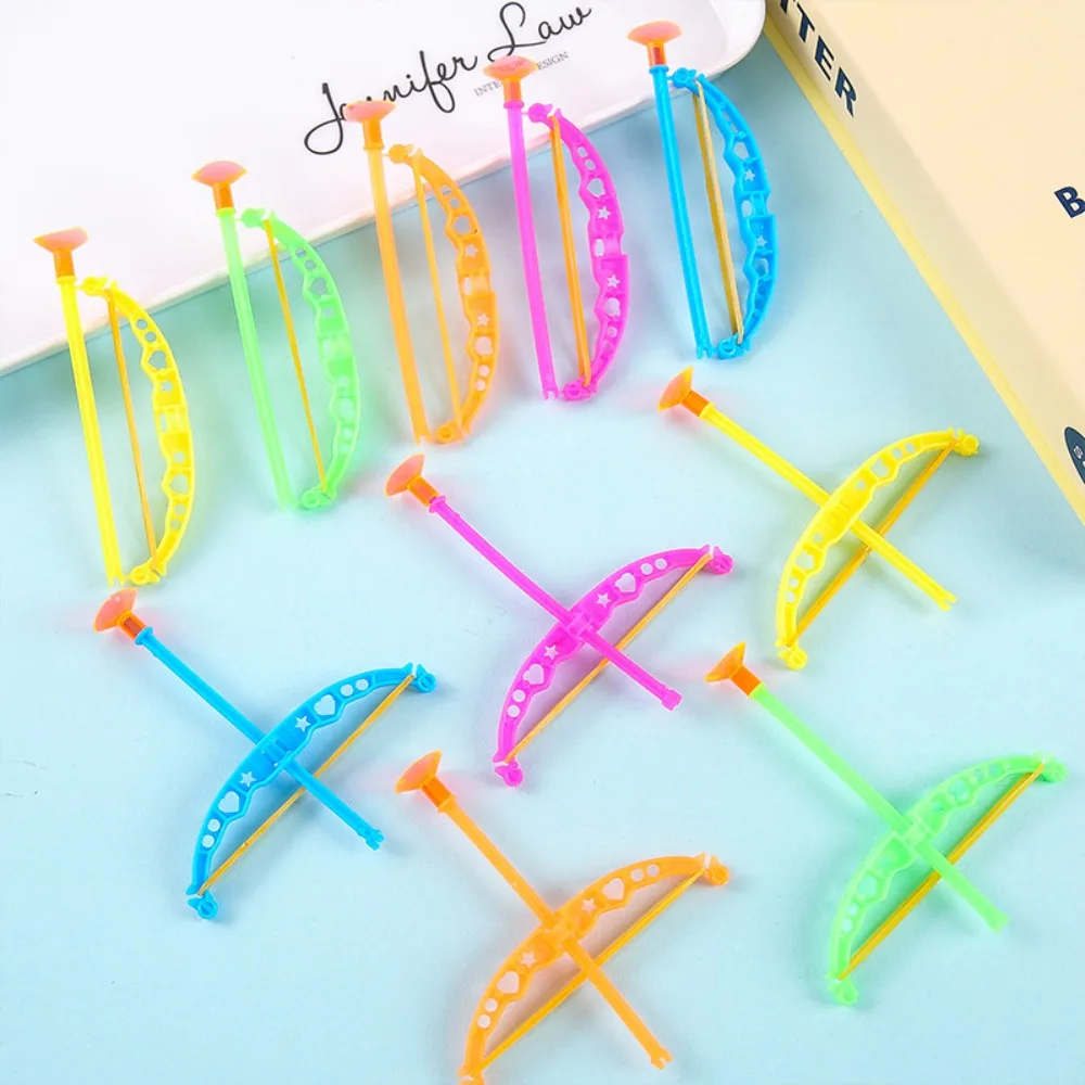 12/24/36Pcs Mini Shooting Small Bow and Arrow Outdoor Game Birthday Party Outdoor Sports Party Kindergarten Carnival Gift Prizes