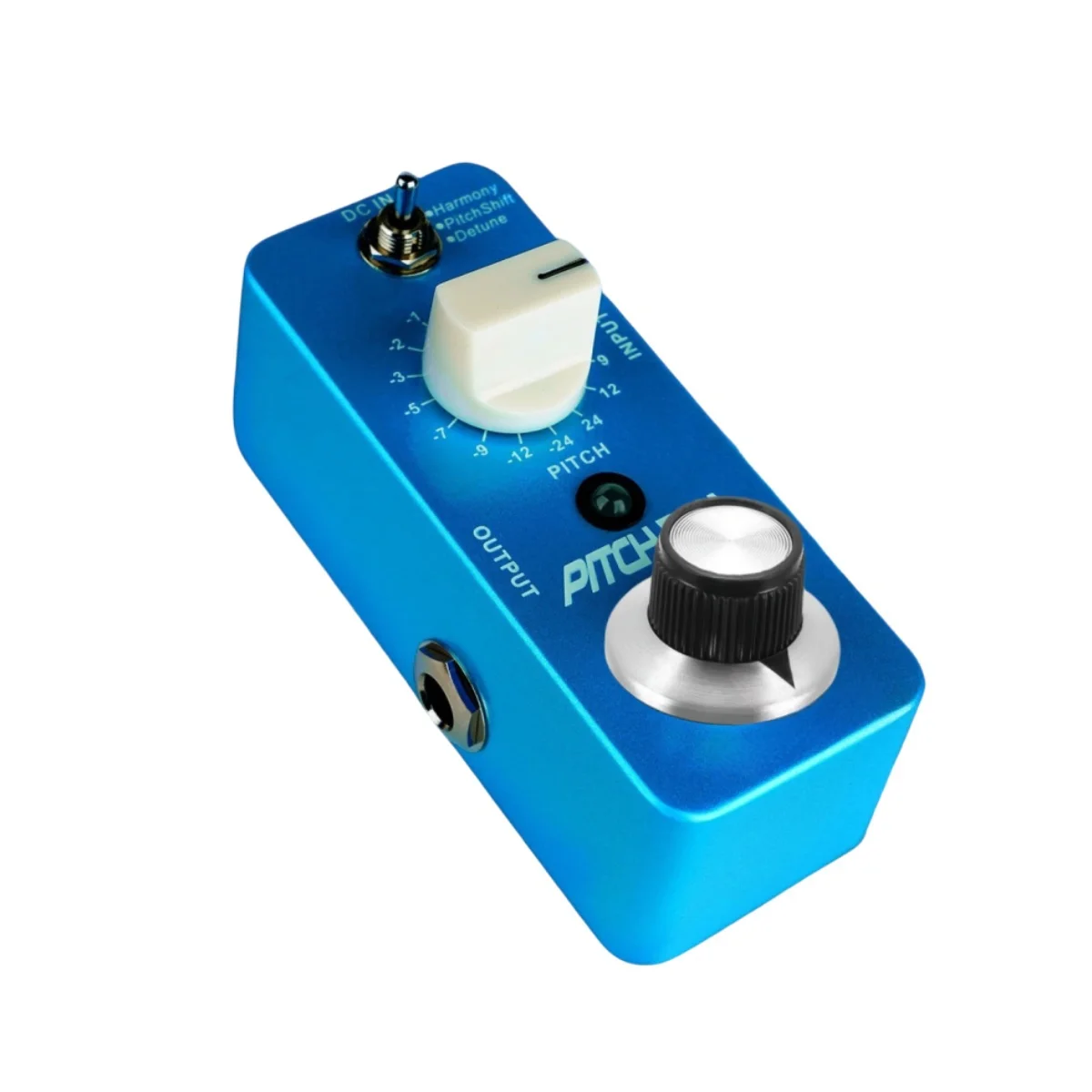 Miwayer 5/10/20 PCS Guitar Effect Pedal Knob Chrome Top Arrow Indication Knob/6.35MM Shaft/Compatible with Electric Guitar Bass
