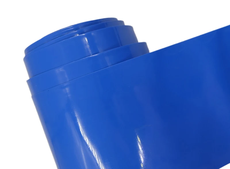 18650 Lithium Battery Heat Shrink Tube Width 17mm ~ 300mm Li-ion Wrap Cover Skin PVC Shrinkable Film Sleeves Insulation Sheath