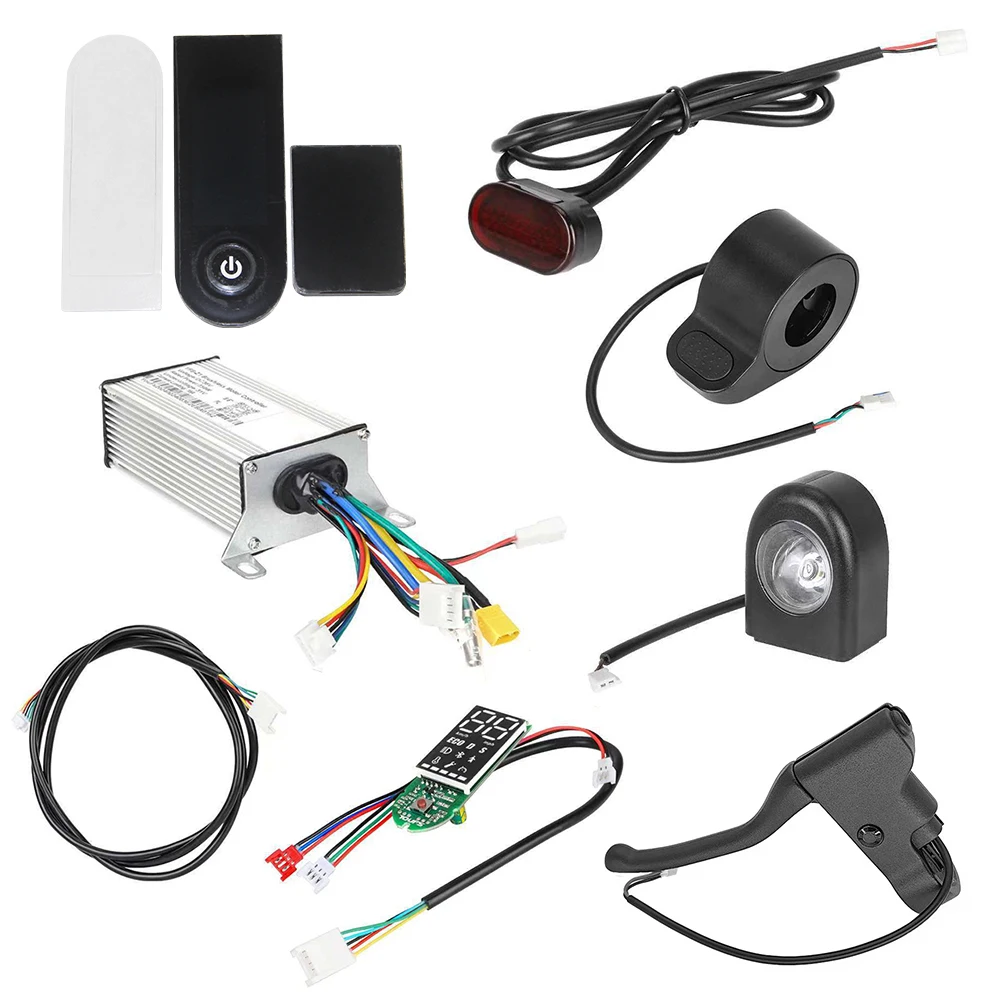 DC36V 350W YFS Controller Set Dashboard Accelerator LED Display Set for M365 1S Pro Electric Scooter