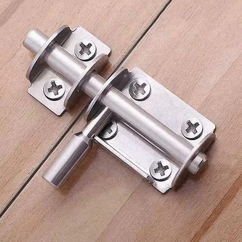 1 PCS Door Latch Solid Sliding Bolts Latch Hasp Home Hardware Gate Safety Toilet Door Lock