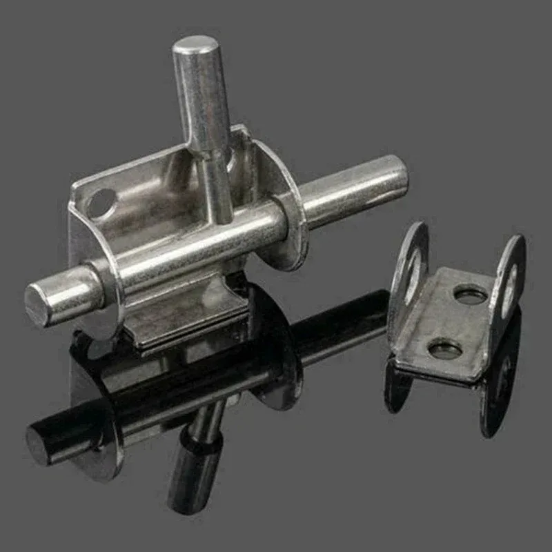 1 PCS Door Latch Solid Sliding Bolts Latch Hasp Home Hardware Gate Safety Toilet Door Lock