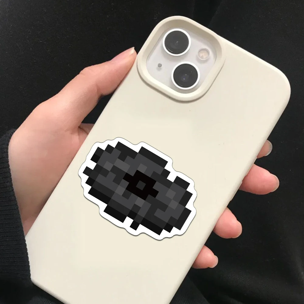 70PCS Creative Pixel Game Stickers Decorative Phone Cases Notebook Water Cups DIY Personalized Stickers