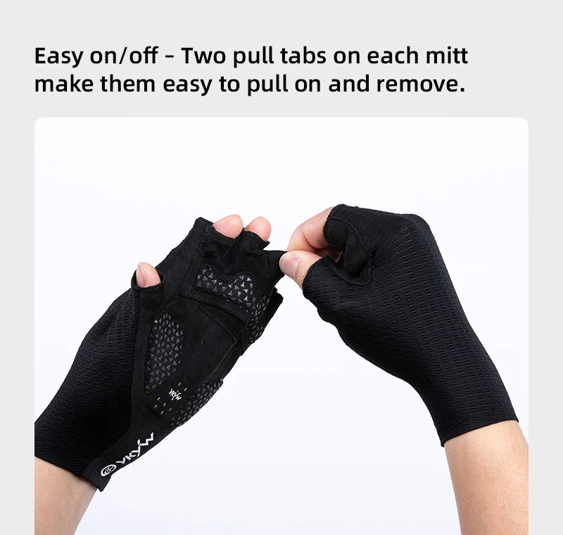 YKYWBIKE 2026 Cycling Sports Gloves PORON XRD Sponge Summer Road Bike Gloves Shock-Absorbing Bicycle MTB Half Finger Gloves