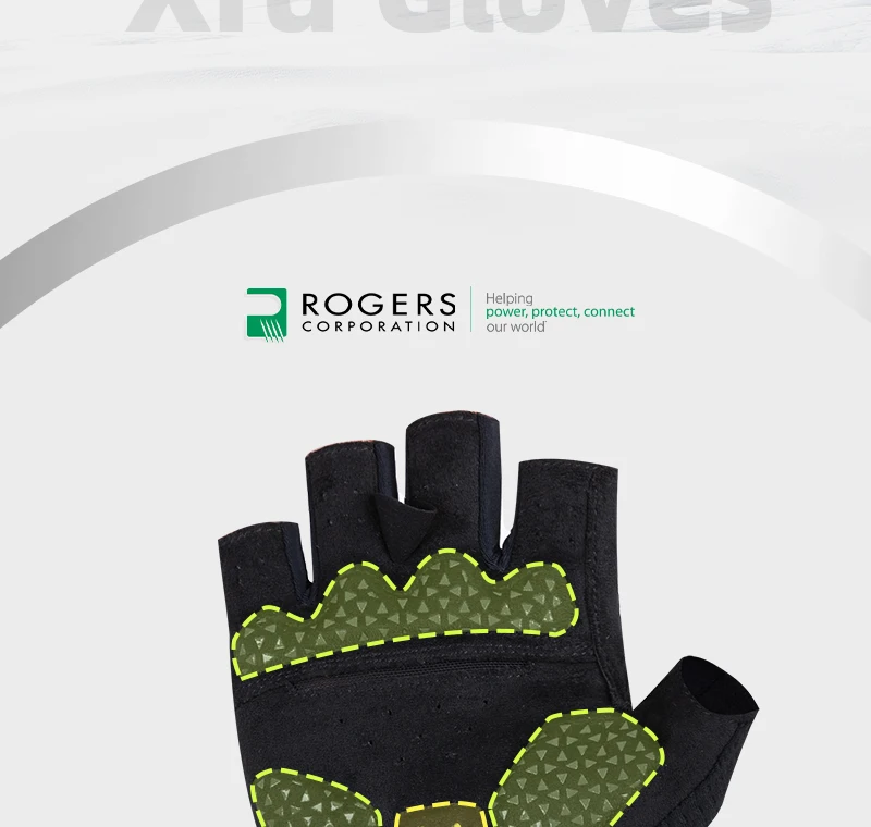 YKYWBIKE 2026 Cycling Sports Gloves PORON XRD Sponge Summer Road Bike Gloves Shock-Absorbing Bicycle MTB Half Finger Gloves