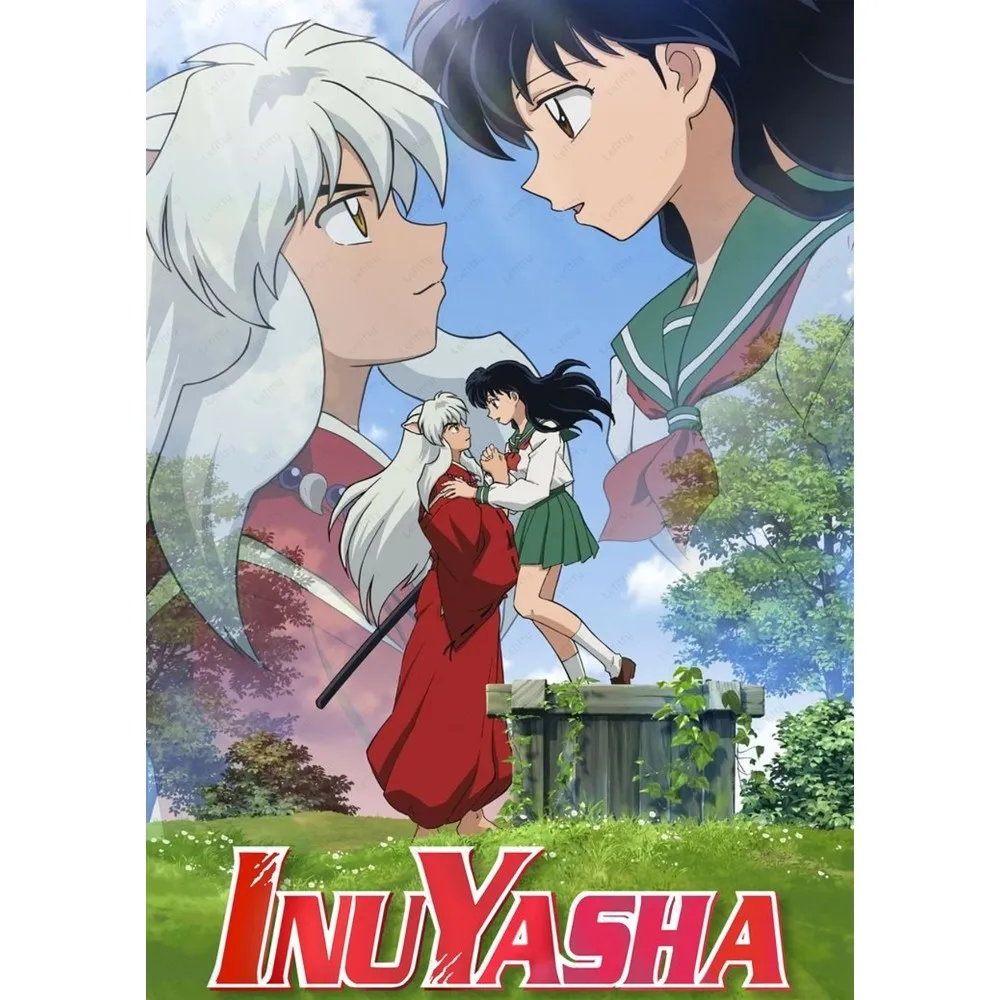 Anime I-Inuyasha Poster Room Decor Home Decoration Interior Wall Art Printing Waterproof Garage BedRoom Posters Gift