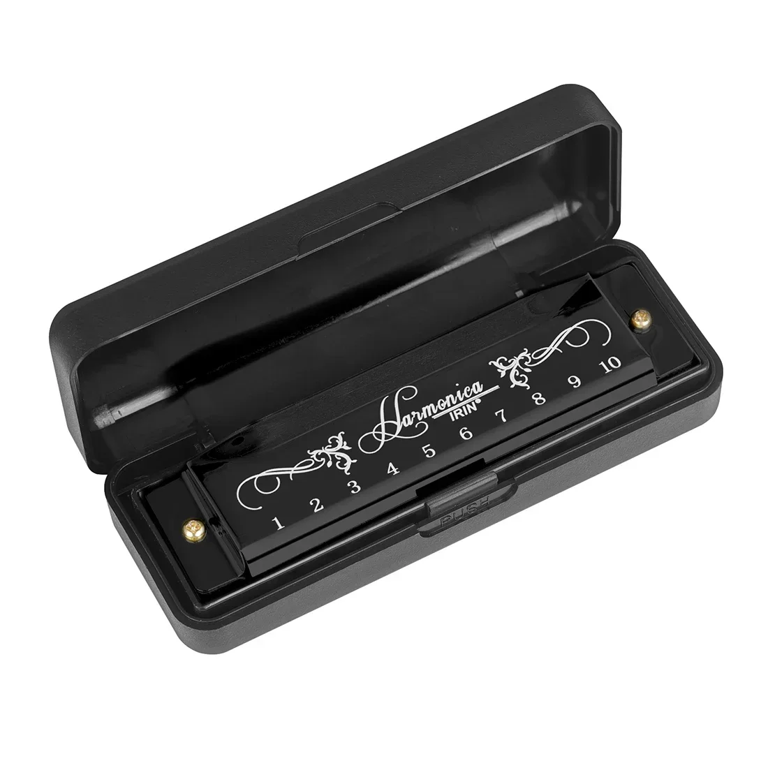 SLADE Harmonica Professional 10 Hole 20 Tone Colorful C Key Harmonica Mouth Organ Beginner Instruments for Kids Teaching Gifts