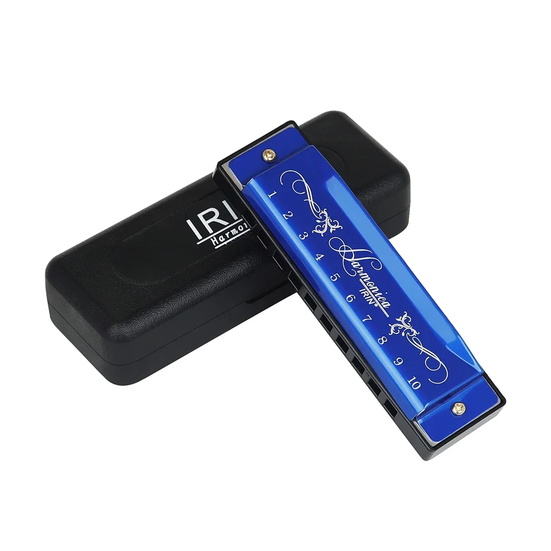 SLADE Harmonica Professional 10 Hole 20 Tone Colorful C Key Harmonica Mouth Organ Beginner Instruments for Kids Teaching Gifts