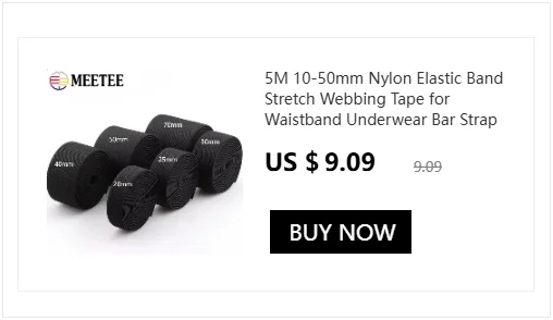 5-50Pc Nylon Elastic Belts Loop Trouser Waistband Tail Clip Elasticity Ring Fixed Belt Buckle Rubber Band DIY Sewing Accessories