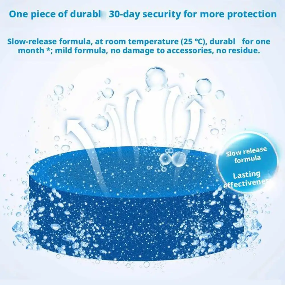 Toilet Bowl Cleaner Tablets Automatic Toilet Tank Cleaners for Deodorizing Descaling Lasting Against Tough 300 Brushes