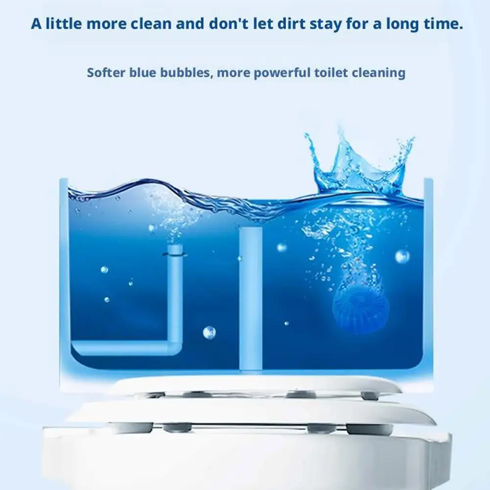Toilet Bowl Cleaner Tablets Automatic Toilet Tank Cleaners for Deodorizing Descaling Lasting Against Tough 300 Brushes