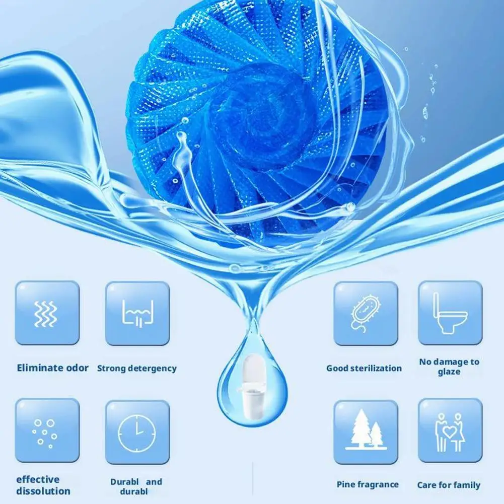 Toilet Bowl Cleaner Tablets Automatic Toilet Tank Cleaners for Deodorizing Descaling Lasting Against Tough 300 Brushes