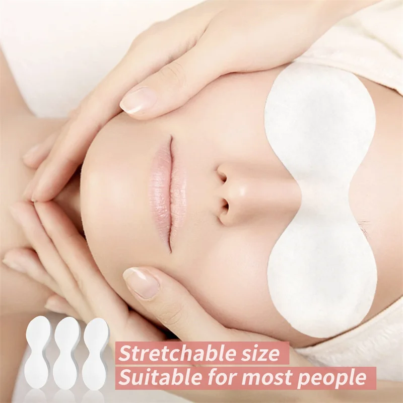 100pcs/bag Disposable Eye Mask Paper Ultrathin Natural Cotton Eye Care Patches for Women Spa Eye Covers Facial Skin Care Tools