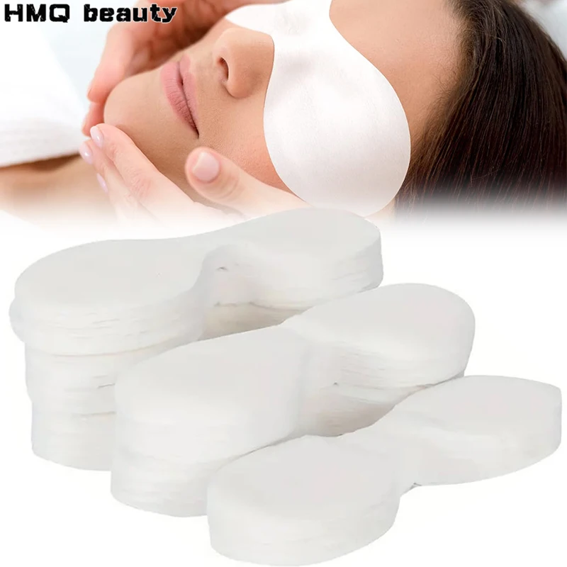 100pcs/bag Disposable Eye Mask Paper Ultrathin Natural Cotton Eye Care Patches for Women Spa Eye Covers Facial Skin Care Tools
