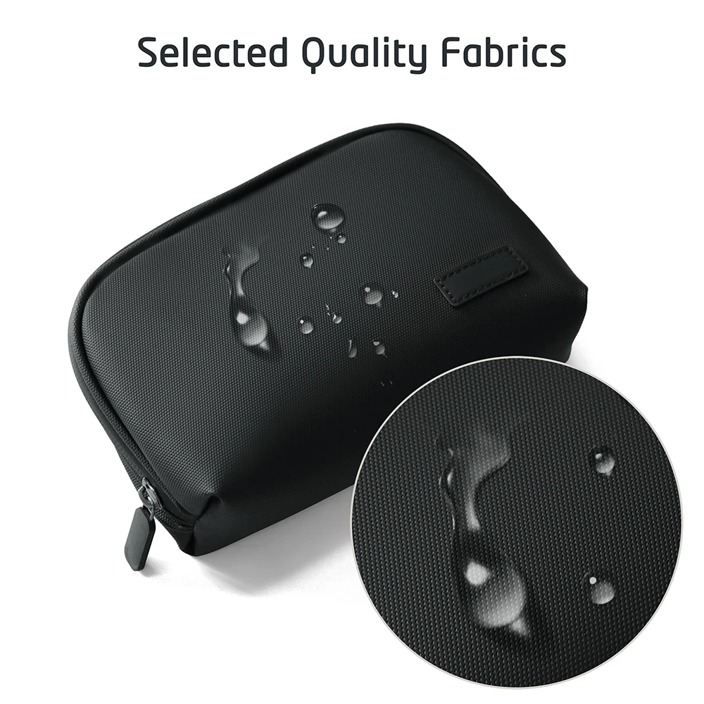 Travel Portable Cable Organizer Waterproof Storage Bag for Power Bank Digital Cable Case Earphone Holder Case