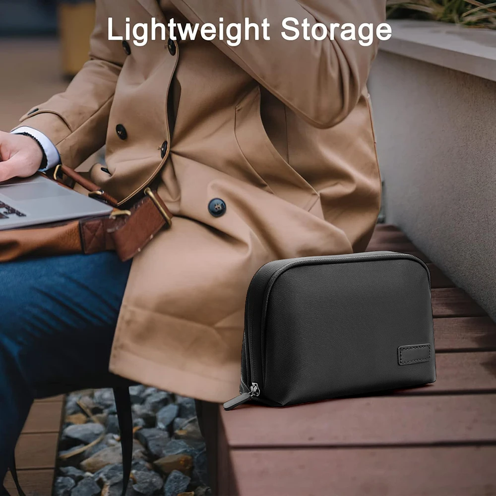 Travel Portable Cable Organizer Waterproof Storage Bag for Power Bank Digital Cable Case Earphone Holder Case