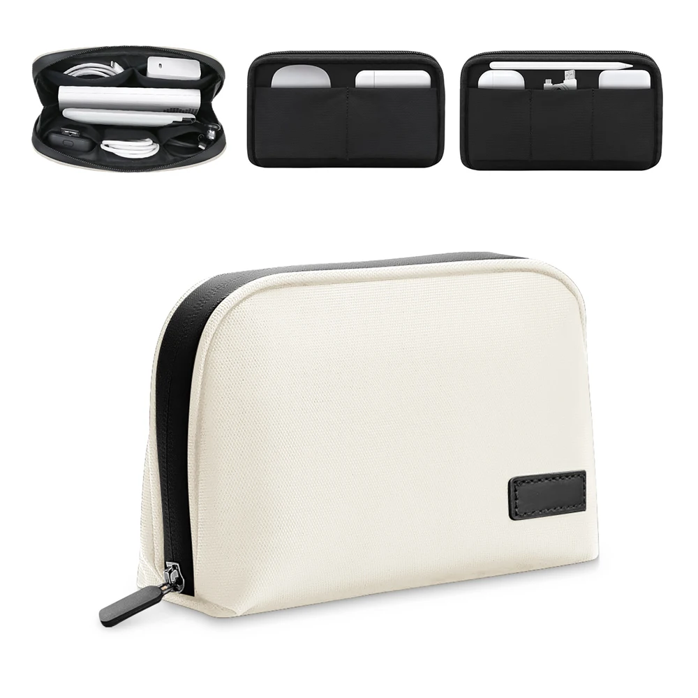 Travel Portable Cable Organizer Waterproof Storage Bag for Power Bank Digital Cable Case Earphone Holder Case