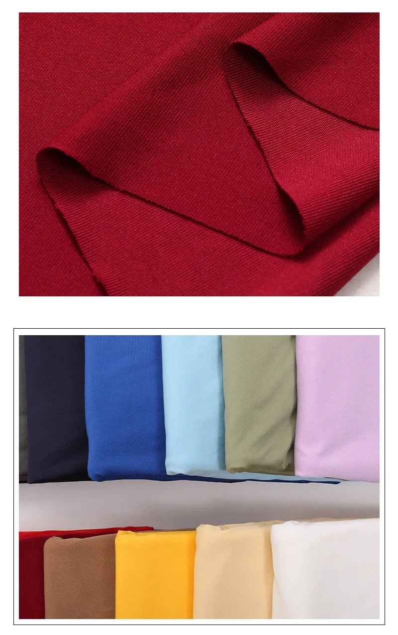 0.5m/1m/2m Four Sided Stretch Knitted Milk Silk Fabric for Sewing Dress Dance Costumes Party Decorations DIY Clothing Fabrics