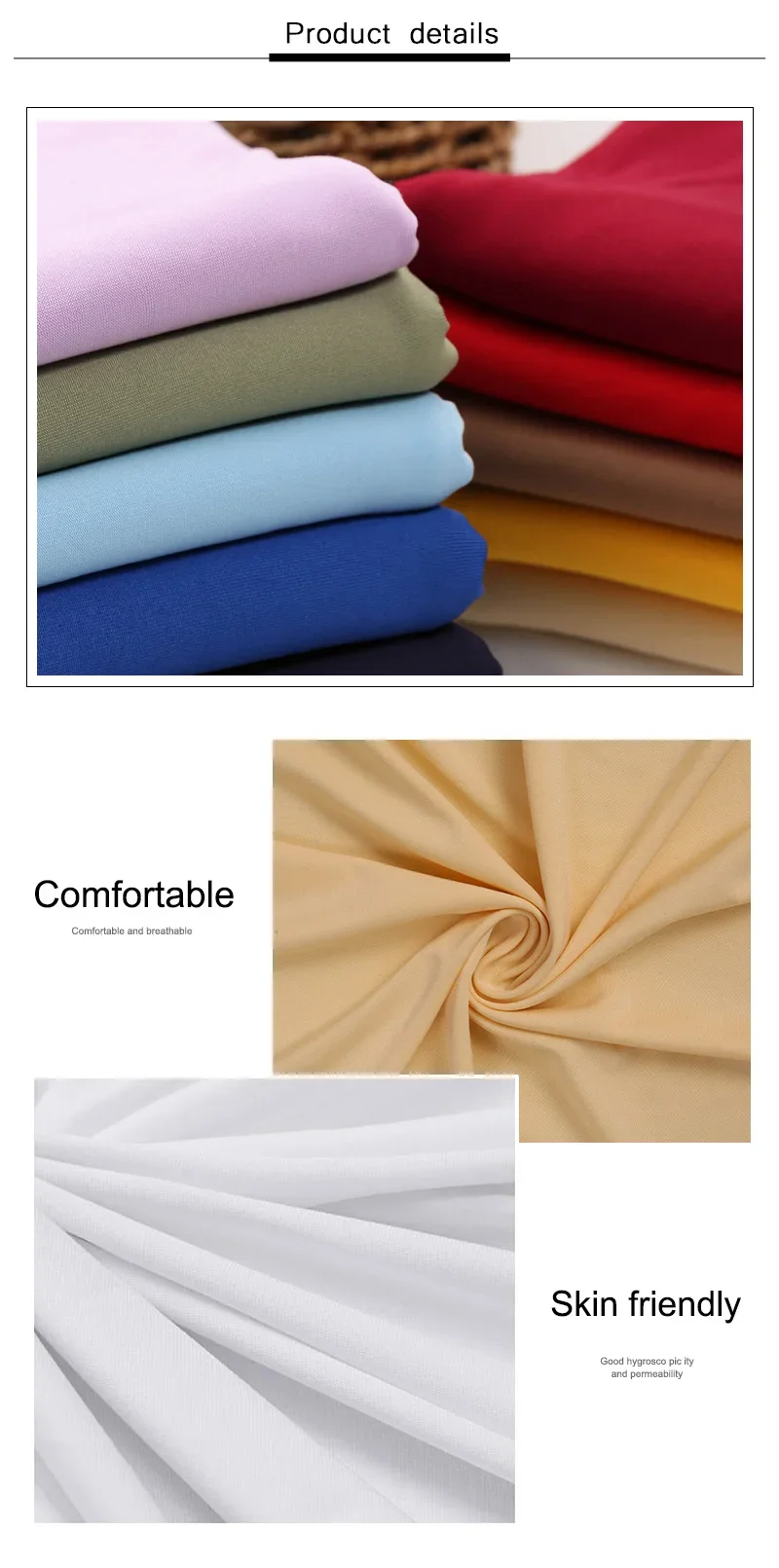 0.5m/1m/2m Four Sided Stretch Knitted Milk Silk Fabric for Sewing Dress Dance Costumes Party Decorations DIY Clothing Fabrics