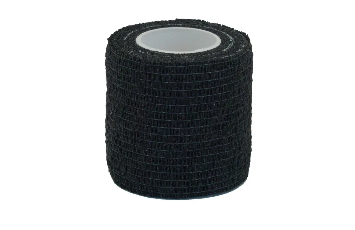 3/6/12/24Pcs Black White Sport Self Adhesive Elastic Bandage Wrap Tape Elastoplast For Knee Support Pads Finger Ankle Palm