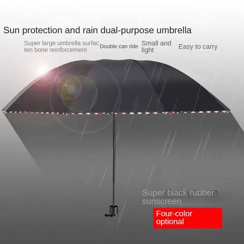 12 Ribs Extra Large Windproof Auto Open/Close Umbrella UV Sun Rain Dual Use Compact Portable Travel Fashionable Men Women