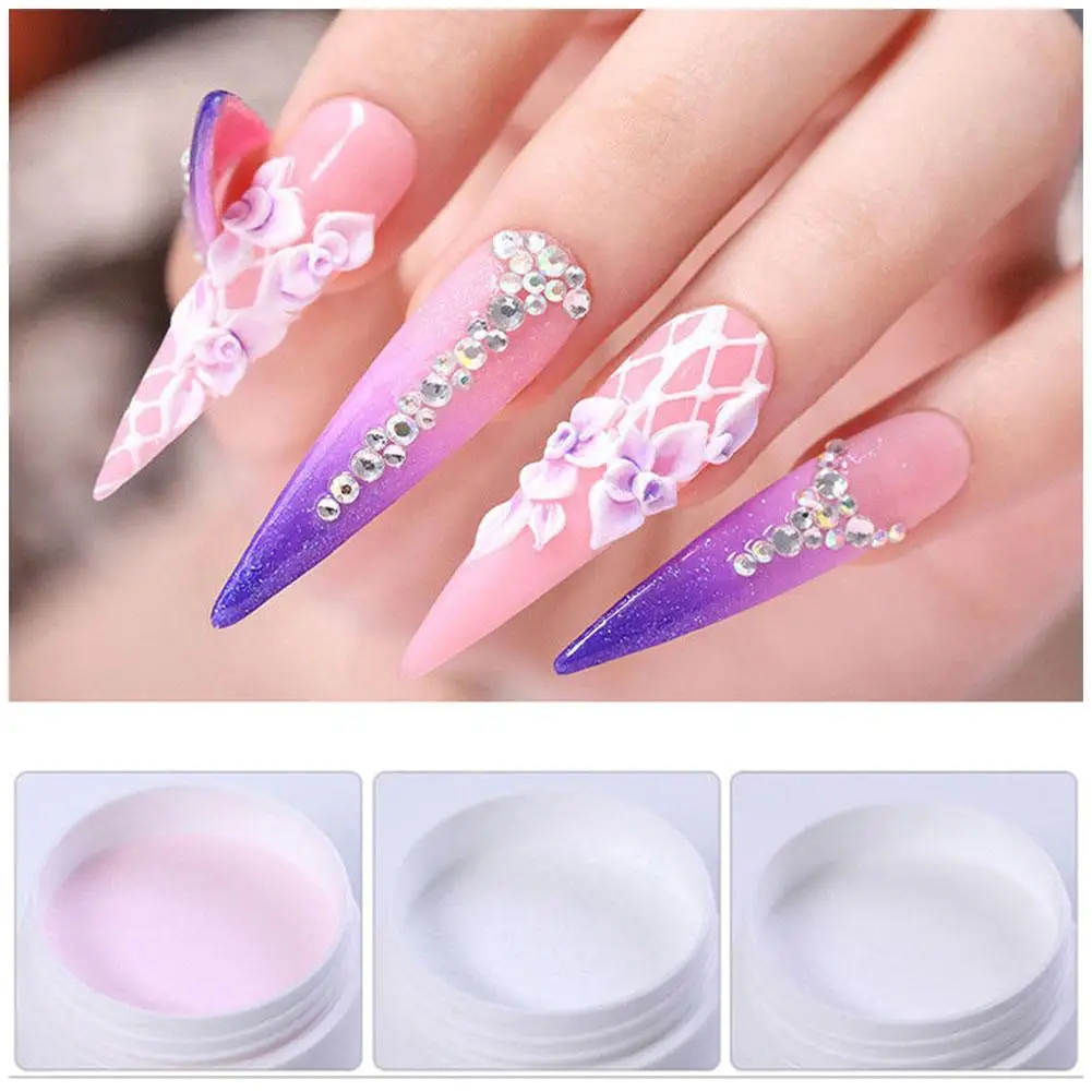 1/3/5PCS Nail Acrylic Liquid Monomer Crystal 40ml/75ml/120ml/240ml for Nail Art Acrylic Powder Extension Professional Manicure