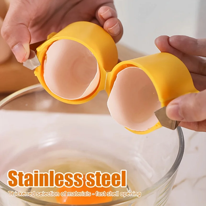 Portable Egg Opening Machine Quick Egg Beater Kitchen Egg Sheller Kitchen Accessories