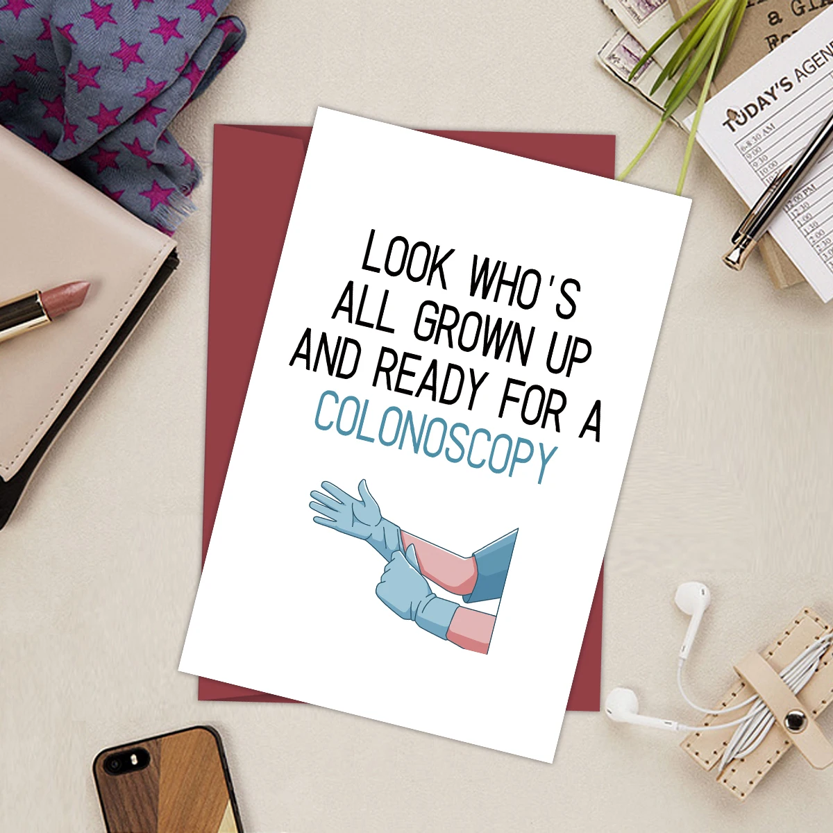 1pcs Funny Birthday Card, Birthday Prank Card, Naughty Funny Greeting Cards For Sister And Brother, Joke Cards For Best Friends