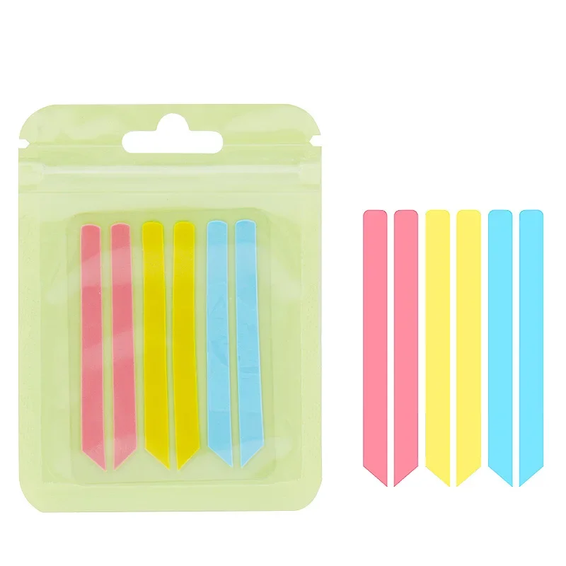 6pcs Eyelash Lifting Silicone Stripe Soft Lashlift Curlers Pads Eye Lash Extension Perm Ribbon Sticky Tape Patch Makeup Tools