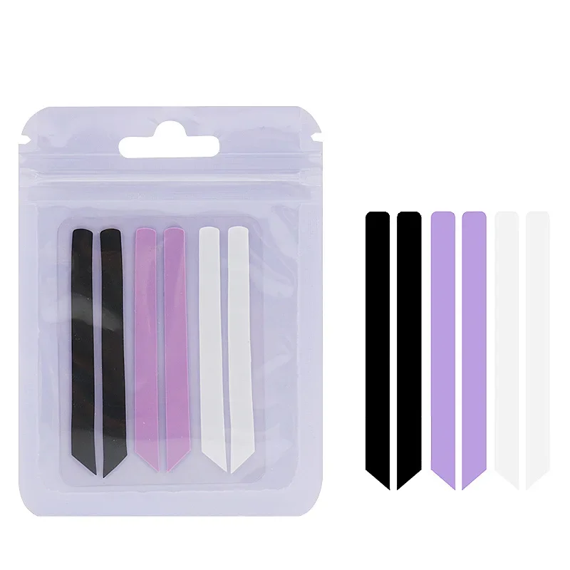 6pcs Eyelash Lifting Silicone Stripe Soft Lashlift Curlers Pads Eye Lash Extension Perm Ribbon Sticky Tape Patch Makeup Tools