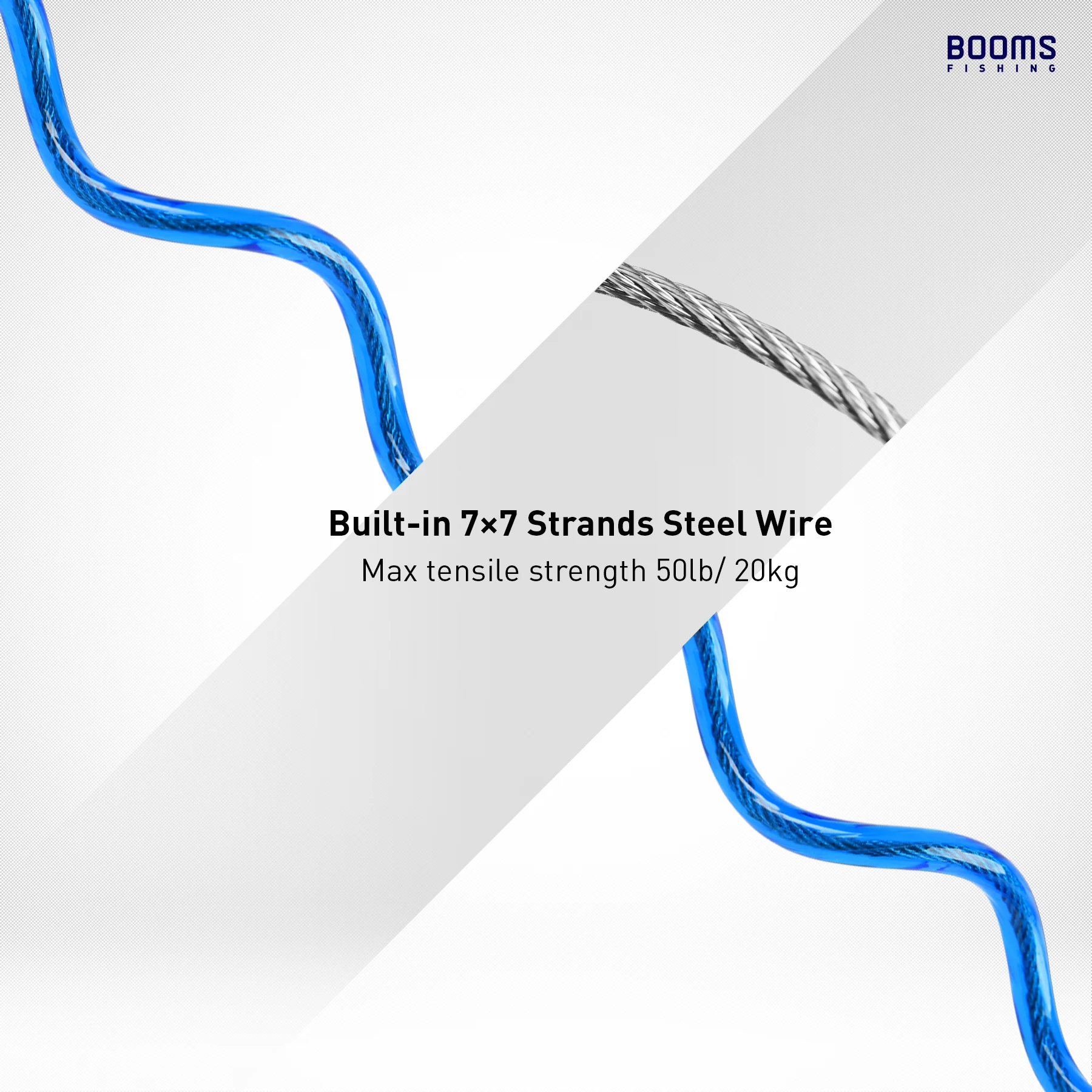 Booms Fishing T02RB1 Fishing Rod Tether Boat Kayak Paddle 2M Heavy Duty Elasticity Lanyard for Fishing Tools Rods Strap 4pcs/Set