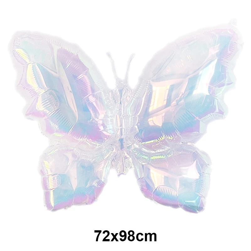 Large Butterfly Aluminum Foil Balloons Butterfly Helium Air Globos Birthday Party Decorations Baby Shower Kids Toy Photo Props