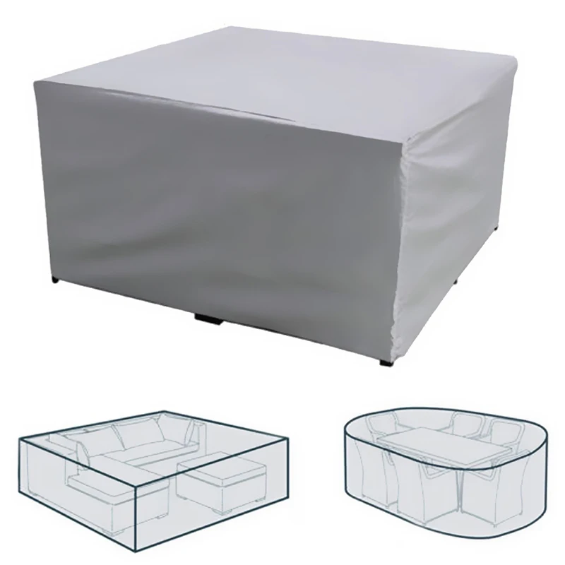 Waterproof Garden Furniture Covers, Rain and Snow Cover, Chair Covers for Sofa, Table and Chair, Dust Proof, Outdoor, 55 Sizes