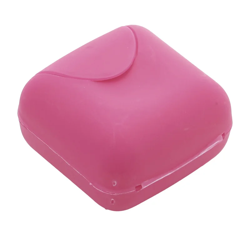 Portable Travel Soap Box Container Bathroom Acc Home Plastic Soap-Boxes with Cover Small/big Sizes Candy Color Soaps Dish Holder