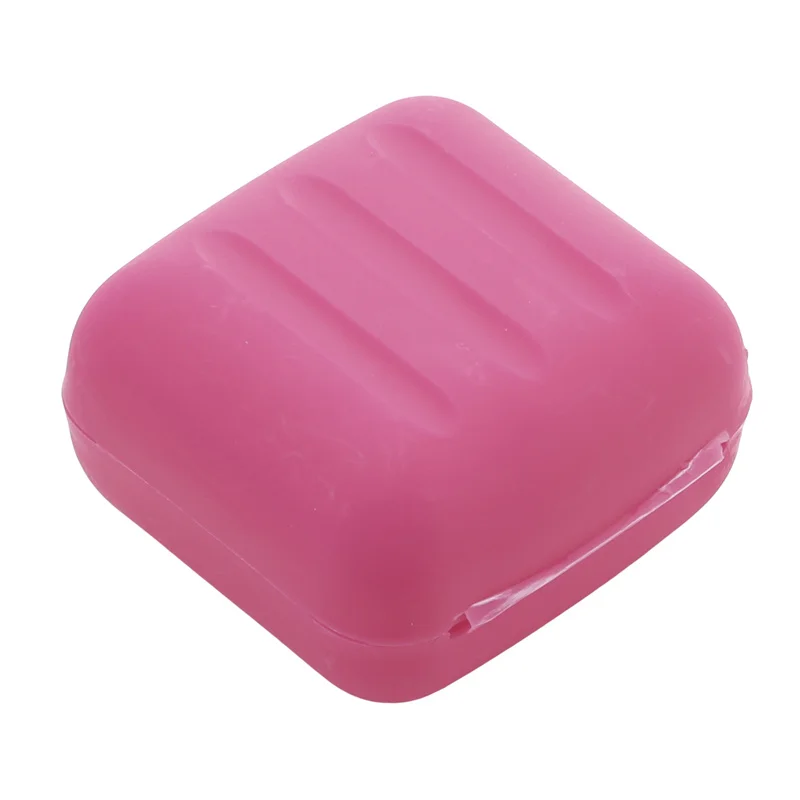 Portable Travel Soap Box Container Bathroom Acc Home Plastic Soap-Boxes with Cover Small/big Sizes Candy Color Soaps Dish Holder