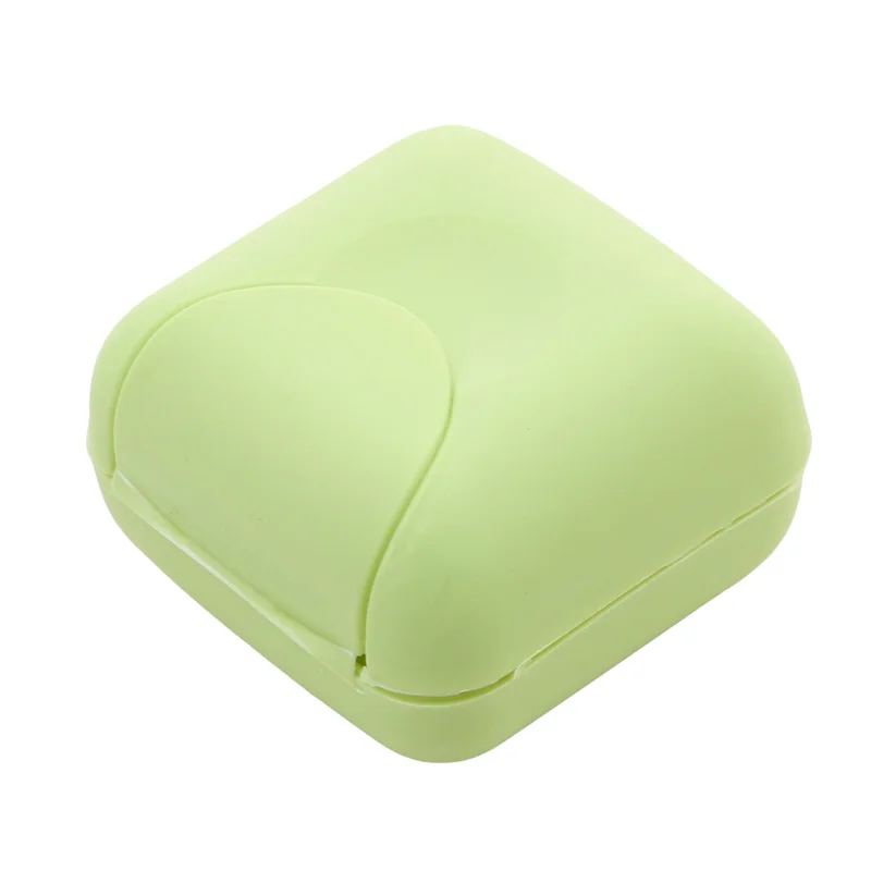 Portable Travel Soap Box Container Bathroom Acc Home Plastic Soap-Boxes with Cover Small/big Sizes Candy Color Soaps Dish Holder