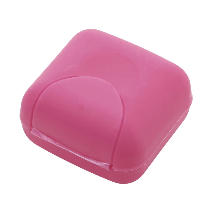 Portable Travel Soap Box Container Bathroom Acc Home Plastic Soap-Boxes with Cover Small/big Sizes Candy Color Soaps Dish Holder