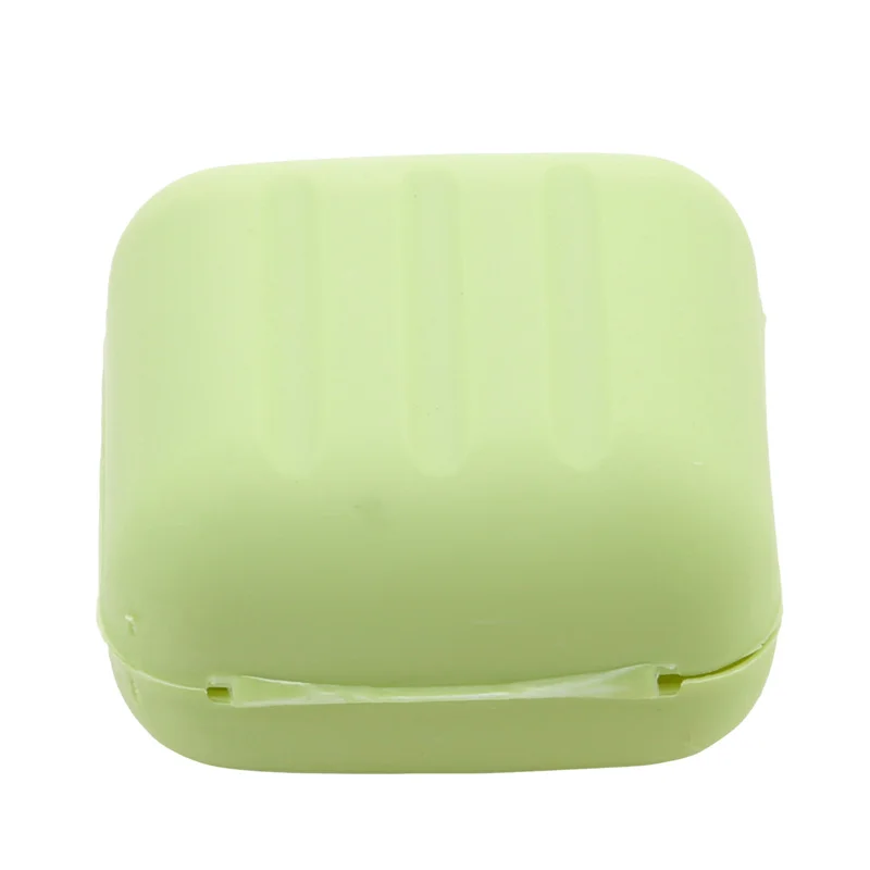 Portable Travel Soap Box Container Bathroom Acc Home Plastic Soap-Boxes with Cover Small/big Sizes Candy Color Soaps Dish Holder