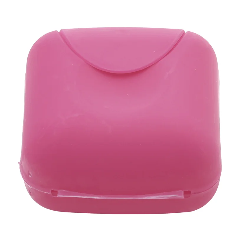 Portable Travel Soap Box Container Bathroom Acc Home Plastic Soap-Boxes with Cover Small/big Sizes Candy Color Soaps Dish Holder