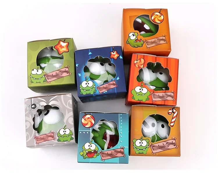 Children's squeeze animal doll mung bean monster cut rope frog water toy novelty gag candy game rubber voice gift